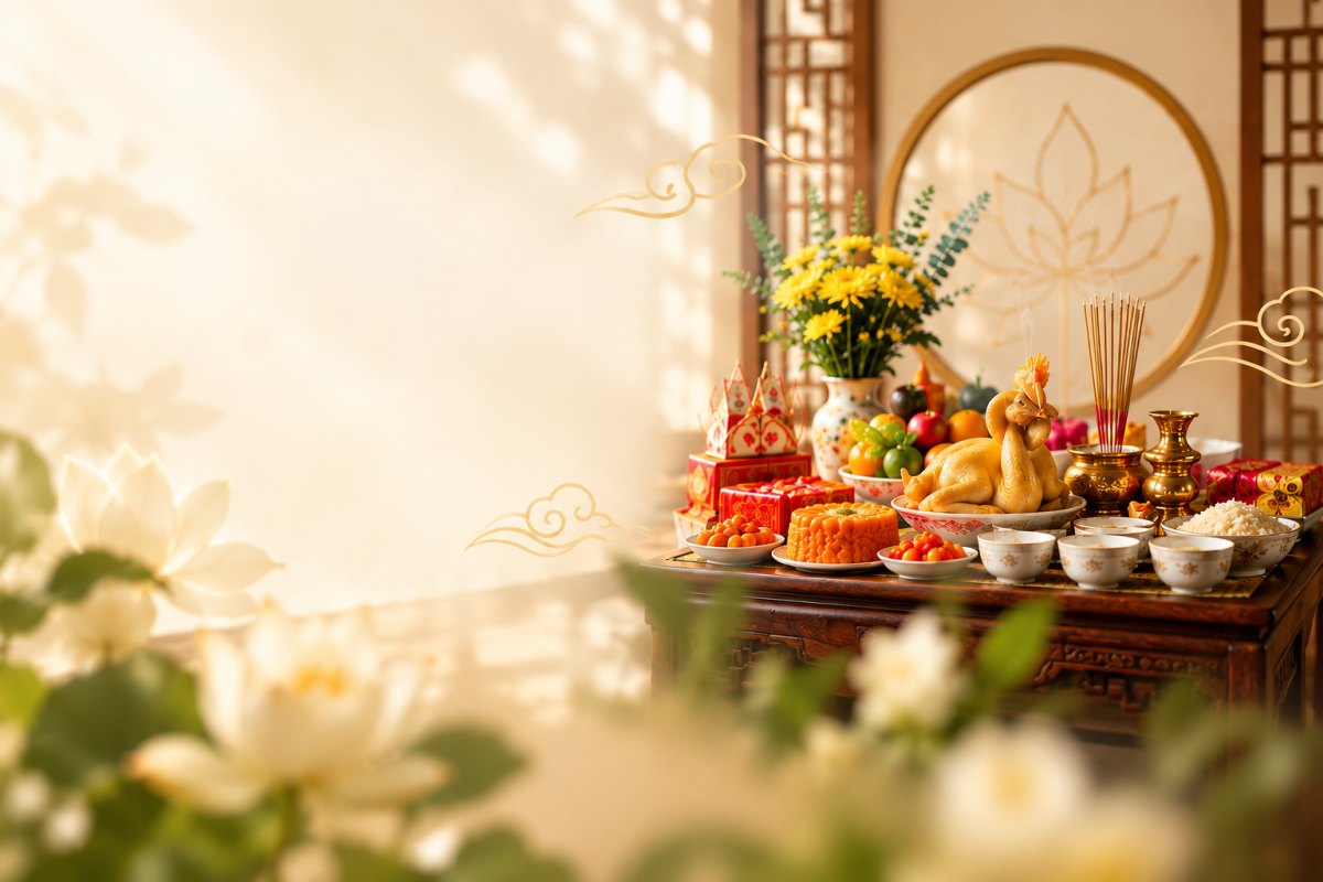 Mâm cúng trọn gói do Đồ Cúng Thiên Ân chuẩn bị