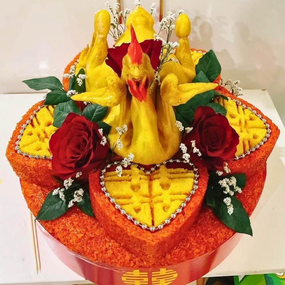Mâm cúng trọn gói đầy đặn, tươm tất của Đồ Cúng Thiên Ân